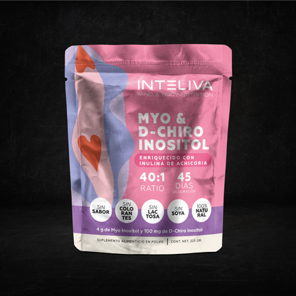 Myo & D-Chiro Inositol en polvo (225g)