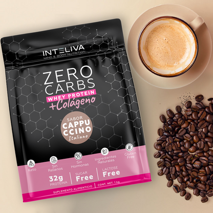 Proteína en polvo Zero Carbs + Colágeno  (1kg)