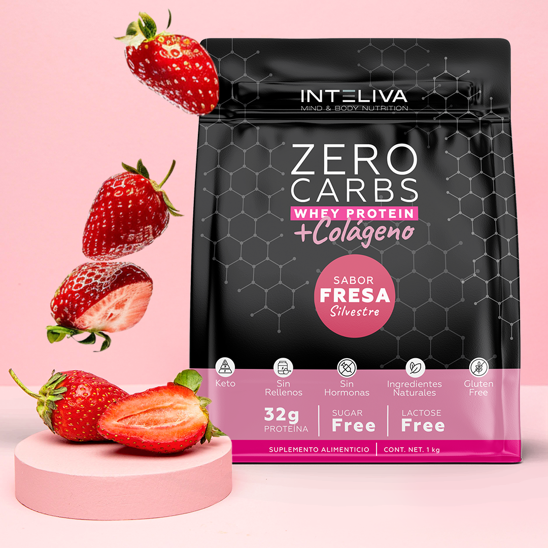 Proteína en polvo Zero Carbs + Colágeno  (1kg)