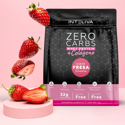 Proteína en polvo Zero Carbs + Colágeno  (1kg)