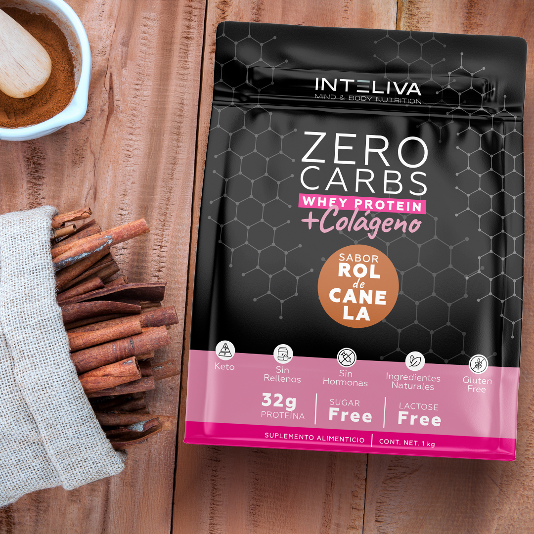 Proteína en polvo Zero Carbs + Colágeno  (1kg)