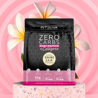 Proteína en polvo Zero Carbs + Colágeno  (1kg)